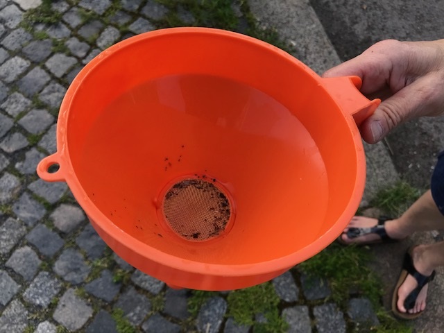 Trichter Filterung