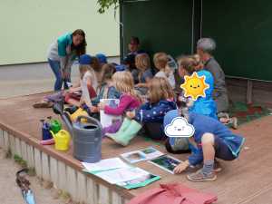 KiTa-Kinder giessen 2