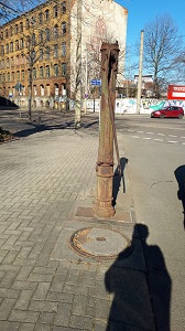traurige Pumpe Wittenberger Straße
