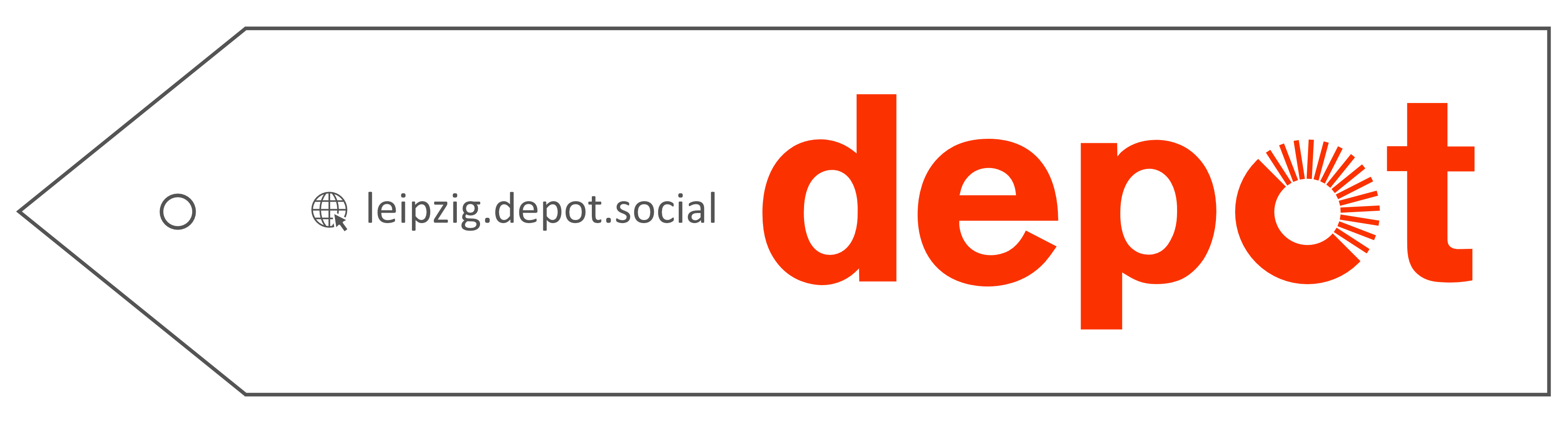 depot Anhänger mit Icon