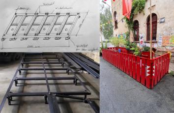 Bauanleitung für das Parklet