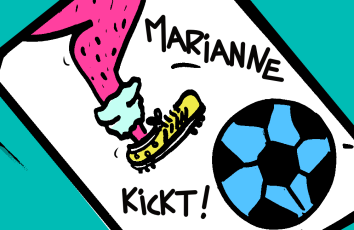 Marianne kickt!