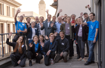 Gruppenfoto Deutschland gießt Netzwerk